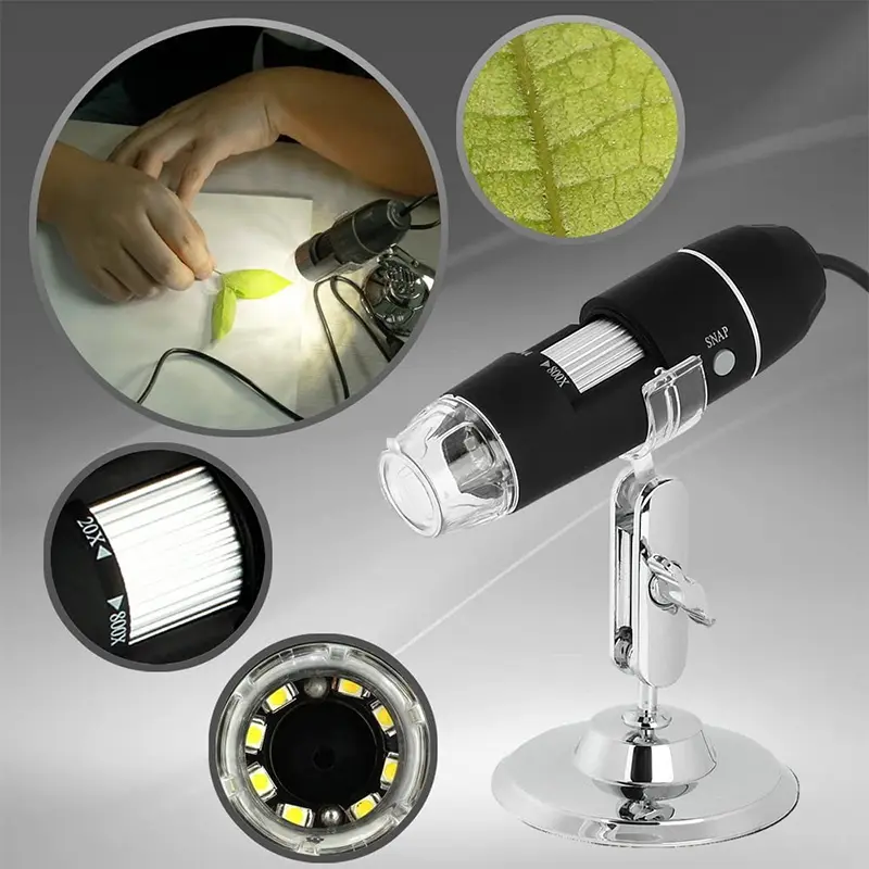 [3176] USB MICROSCOPE 800X, 2.0M 20X